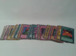vintage 1st edition YuGiOh! common card lot of 27 cards (MRL, PSV) LP - Image 1