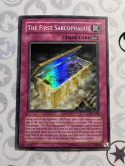 The First Sarcophagus - Super Rare - AST-101 - Unlimited (LP) - Yugioh - Image 1
