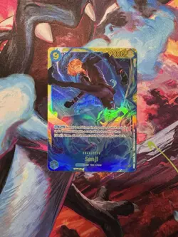 One Piece TCG Sanji OP06-119 SEC Foil Wings of the Captain English - Image 1