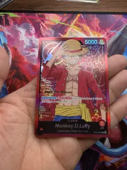 Monkey.D.Luffy ST01-001 Super Pre-Release MINT CONDITION - Image 1