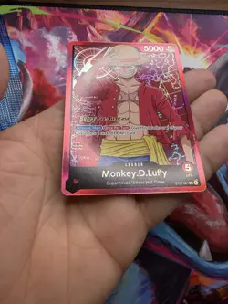 Monkey.D.Luffy ST01-001 Super Pre-Release MINT CONDITION - Image 3