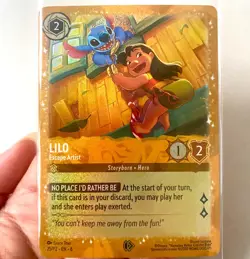 Lilo: Escape Artist 25/P2 Sealed Promo Foil - Lorcana Lilo & Stitch Gift Box - Image 2