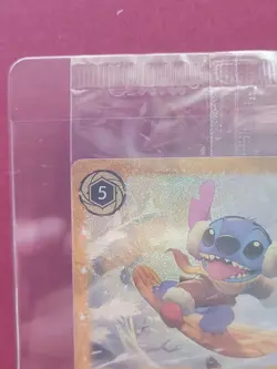 Stitch - Carefree Snowboarder 42 Disney Lorcana Sealed Promo Holo - Image 3