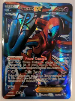 Deoxys EX Full Art 111/116 Team Plasma 2013 Pokemon - Image 1