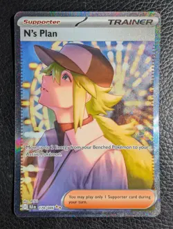 N's Plan - 170/086 Black Bolt (Pokemon) Special Illustration Rare - Image 1