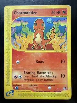 Pokemon Charmander 098/165 Expedition Base Set Regular (HP) - Image 1