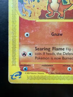 Pokemon Charmander 098/165 Expedition Base Set Regular (HP) - Image 4