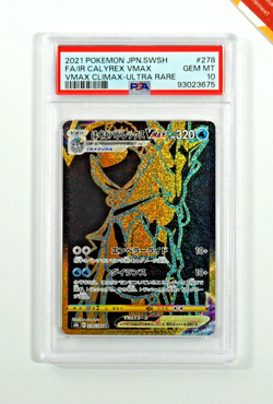 Pokemon PSA 10 Calyrex Vmax #278 S8b Ultra Rare Vmax Climax 2021 Japanese - Image 1