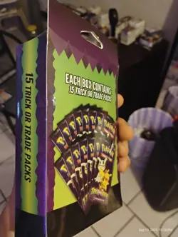 Pokemon ( 7x Box Lot ) 2025 Trick or Trade Hanger Boxes ( 105 Total Packs ) - Image 3