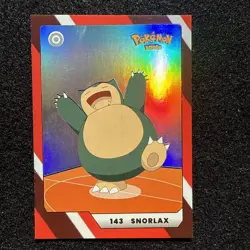 2025 Pokemon Kanto Full House - Silver Holo - Snorlax #143 - Image 1