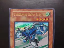 Yugioh - Elemental Hero Stratos JUMP-EN012 Ultra Rare Promo - Image 2