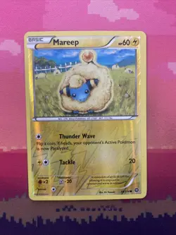 Pokemon Card Mareep Steam Siege Reverse Holo Common 38/114 Near Mint - Image 1