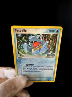 Totodile 78/115 EX Unseen Forces Reverse Holo Stamped 2005 TCG LP+ Pokemon Card - Image 5