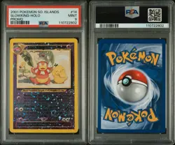 Pokemon TCG Slowking 14/18 PSA 9 Southern Islands Reverse Holo Promo Card 2001 - Image 3