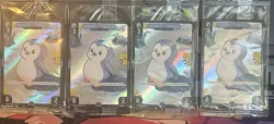 Vibes TCG Birb & Pengu Promo Card Pengu Holo Foil 10/25 Pudgy Penguins Lot Of 4 - Image 1