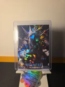 2024 Pokemon Tyranitar 1 Of 1 Cracked Ice Art Card - Image 1