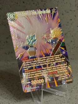 SSB Vegeta & SS Trunks Father Son Bonds SPR Foil Dragon Ball Super Card | NM - Image 2