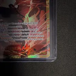 Bandai One Piece Card Game - Portgas D. Ace OP06-119 SEC Alt Art Foil EN 6000 - Image 3