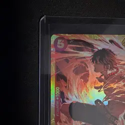 Bandai One Piece Card Game - Portgas D. Ace OP06-119 SEC Alt Art Foil EN 6000 - Image 5