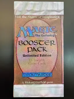 MTG - "Unlimited" - 1993 - Pick a Card - Drop Down - Most Never Played - Image 1