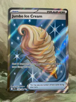 Jumbo Ice Cream 109/086 Me04: Chaos Rising Holo Pokemon TCG Card Nm - Image 1