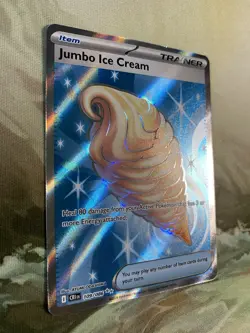 Jumbo Ice Cream 109/086 Me04: Chaos Rising Holo Pokemon TCG Card Nm - Image 2