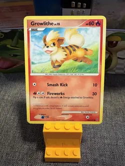Pokemon TCG Card 2009 Supreme Victors - Growlithe 108/147 - Image 1