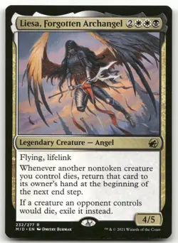 Liesa, Forgotten Archangel #232 (NM) Midnight Hunt MID Magic MTG - Image 1