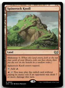Spinerock Knoll #300 (NM) Duskmourn DSC Magic MTG - Image 1