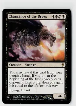 Chancellor of the Dross 54 Rare New Phyrexia Magic: The Gathering Near Mint - Image 1