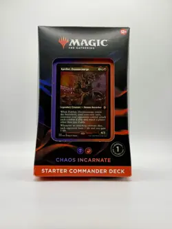 Magic: The Gathering Starter Commander Deck - Chaos Incarnate (Black-Red) - Image 1