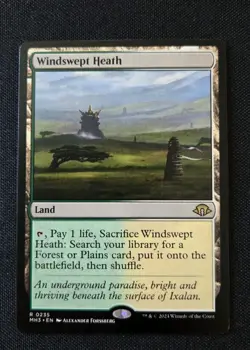 MTG - Windswept Heath - Modern Horizons 3 - Near Mint Rare - MH3 #235 Non Foil - Image 1