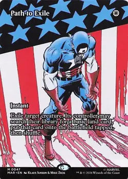 Marvel Universe Eternal-Legal #47 Path to Exile (Borderless) (0047) - Image 1