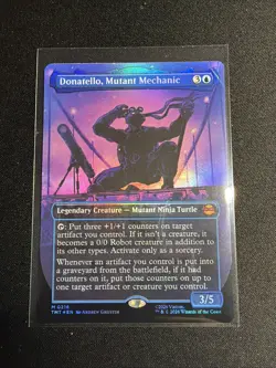 Donatello, Mutant Mechanic (Borderless) Teenage Mutant Ninja Turtles Foil - Image 1