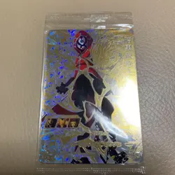 Dragon Ball Heroes Dark Masked King SH4SEC2 Parallel Single Card Sleeve - Image 1