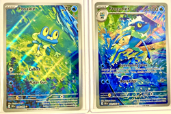 Froakie & Frogadier 088/086 089/086 Chaos Rising Evolution Set NM Pokemon TCG - Image 1
