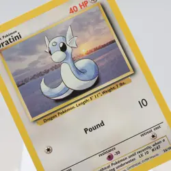 Pokemon TCG - Dratini 26/102 Base Set Uncommon WOTC 1999 - EXC/NM - Image 1