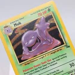 Pokemon TCG - Muk 13/62 Fossil Holo Rare WOTC - NM - Image 1