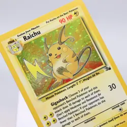 Pokemon TCG - Raichu 14/62 Fossil Holo Rare WOTC - NM - Image 1