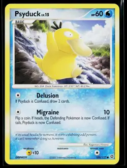 Psyduck 100/132 Common Secret Wonders Pokemon Lightly Played - Image 1