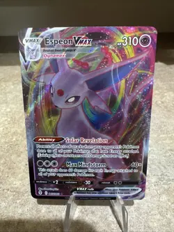 Espeon VMAX 065/203 Holo VMAX Rare Evolving Skies Pokemon NM - Image 1