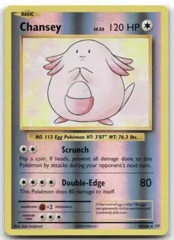 Chansey 70/108 Evolutions Rare Reverse Holo Near Mint - Image 1