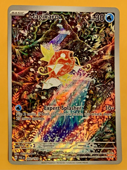 Pokemon TCG Magikarp 203/193 Paldea Evolved Illustration Rare Full Art Holo NM - Image 2