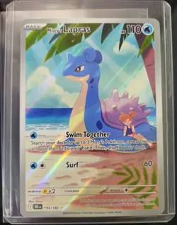Pokemon TCG Misty's Lapras Destined Rivals 194/182 - Image 1