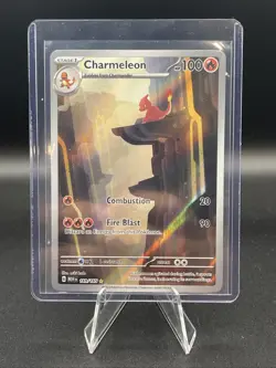 Pokemon TCG Charmeleon 169/165 SV 151 Illustration Rare - English NM - Image 1