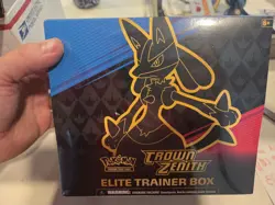 Pokemon TCG: Crown Zenith Elite Trainer Box - Small Rip On Face Of Seal - Image 2