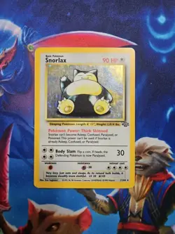 Pokemon Snorlax TCG Jungle 11/64 Holo Rare Unlimited MP - Image 1