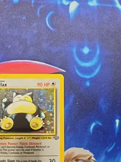Pokemon Snorlax TCG Jungle 11/64 Holo Rare Unlimited MP - Image 3