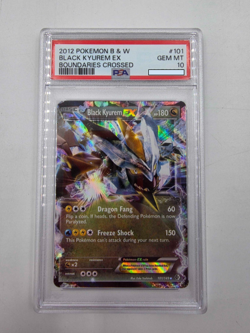 2012 Pokemon Black Kyurem EX #101 Boundaries Crossed PSA 10 GEM MT - Image 1