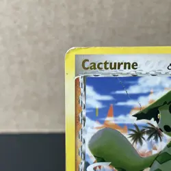Pokemon Cacturne 15/100 Crystal Guardians Reverse Holo Rare Delta Species HP/DMG - Image 3